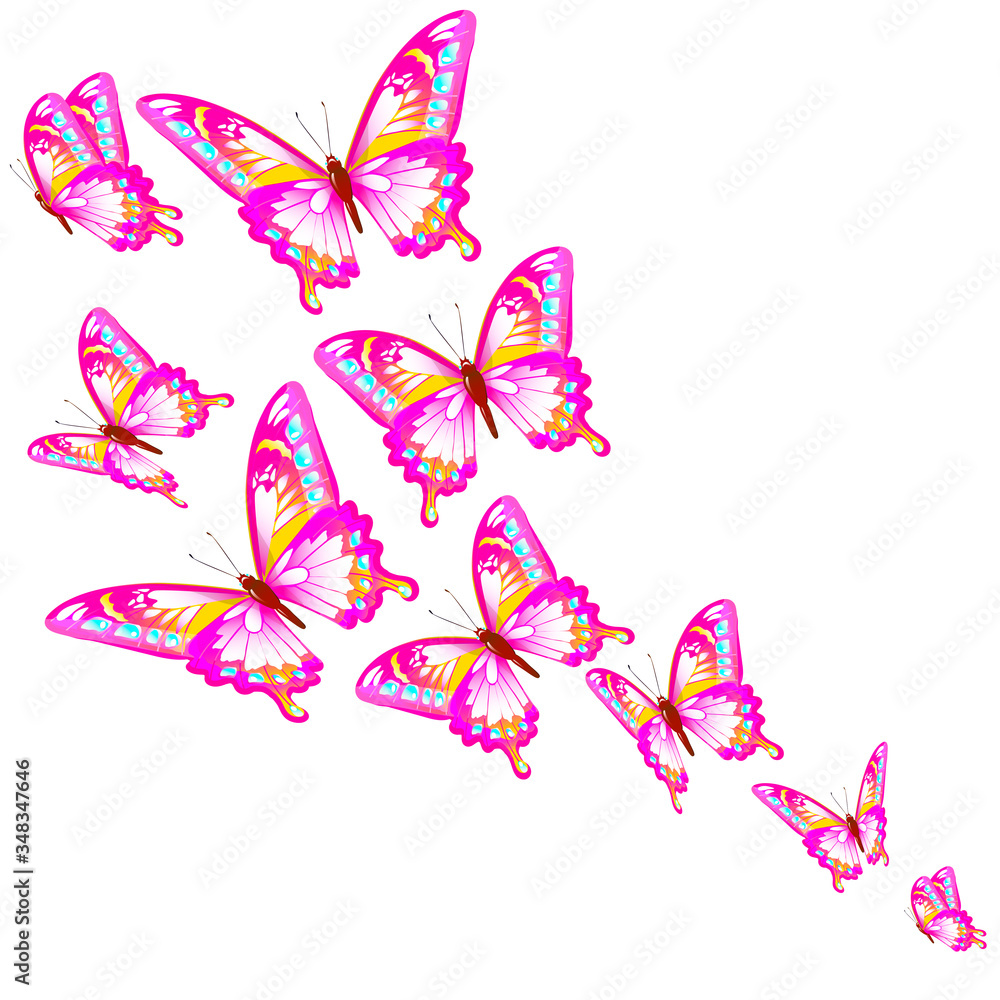 Naklejka butterfly595