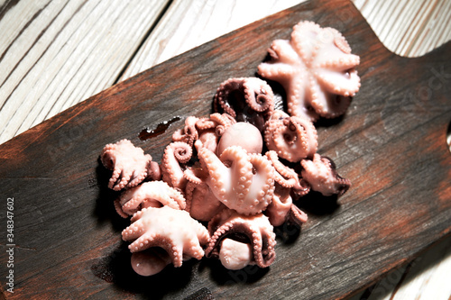 Small octopus, fresh