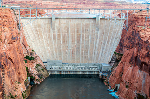 Glen Canyon Dam Arizona USA