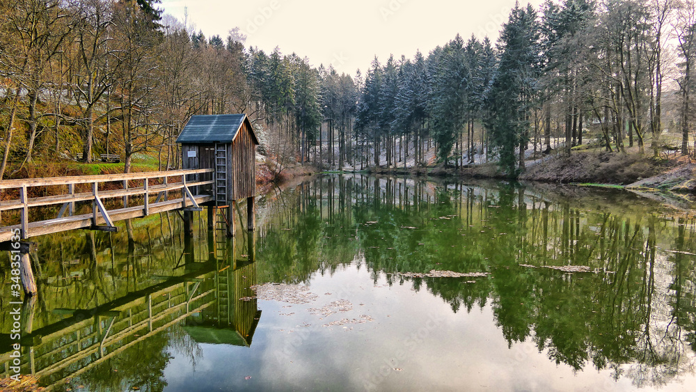 Fototapeta premium Oberharzer Wasserregal 1 