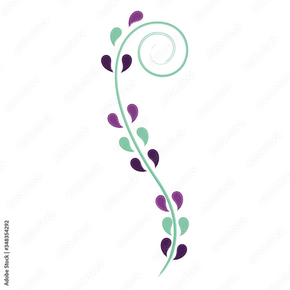 Isolated arabesque pattern Isolated arabesque pattern