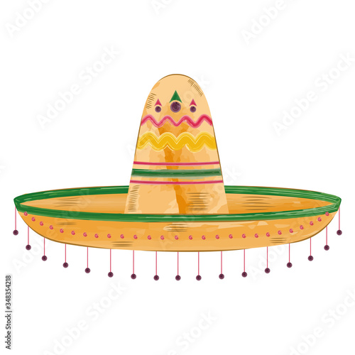 Traditional mexican hat