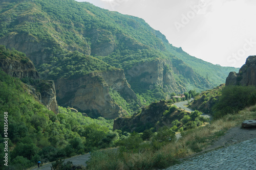 Caucasus mountains in Armenia
