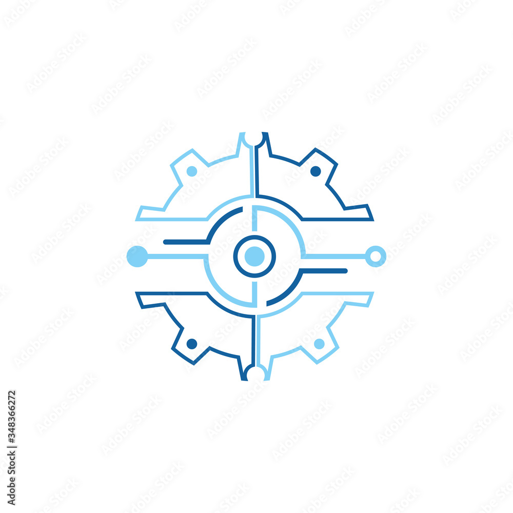 Gear Logo Template vector icon illustration design Gear Logo Template vector icon illustration design