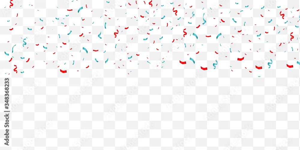 Vector confetti. Festive illustration. Party popper isolated on white background Vector confetti. Festive illustration. Party popper isolated on white background