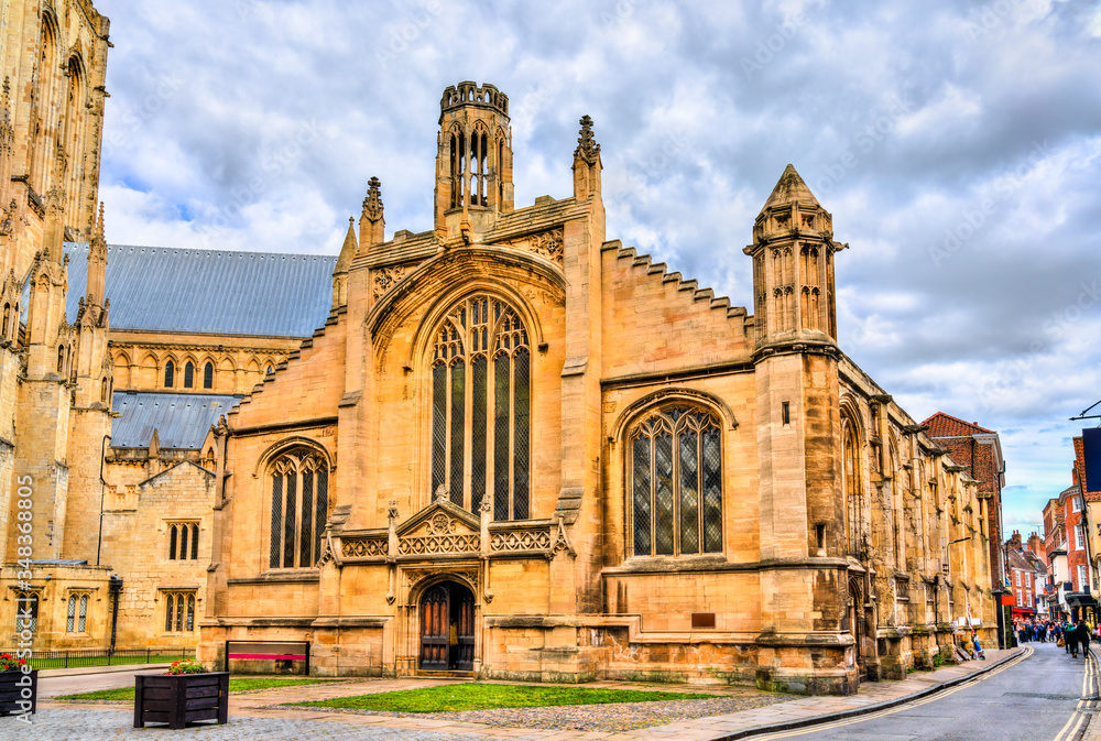 St Michael le Belfrey Church in York, England