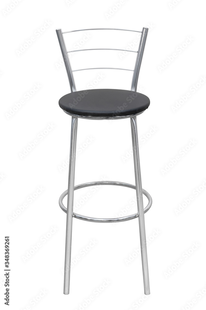 classical bar chair isolated in white classical bar chair isolated in white