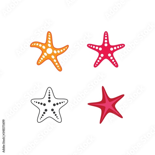 Star fish logo © devankastudio