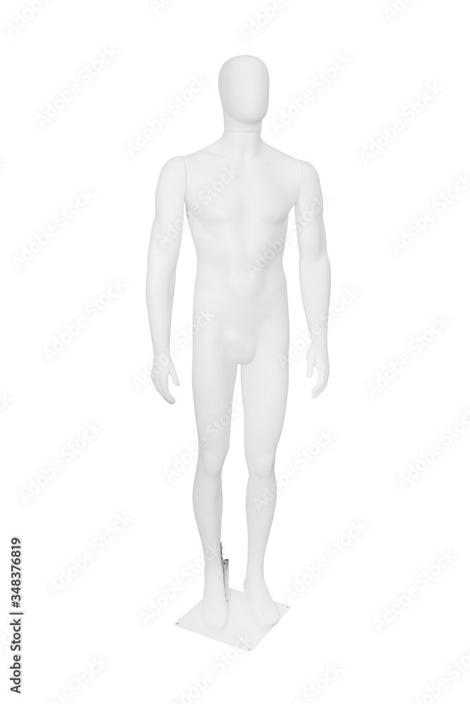 Gloss color mannequin woman isolated Gloss color mannequin woman isolated