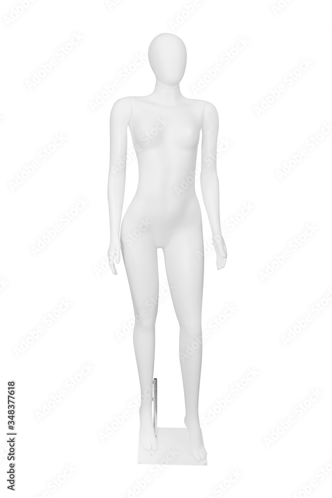 Gloss color mannequin woman isolated Gloss color mannequin woman isolated
