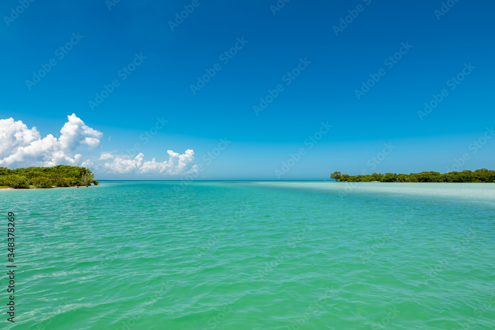 Tropical seascape in the Tropical seascape in the