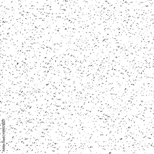Seamless pattern. Vector background in grunge style, noise.