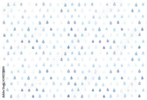 水彩風ランダムしずくの背景 細かめ