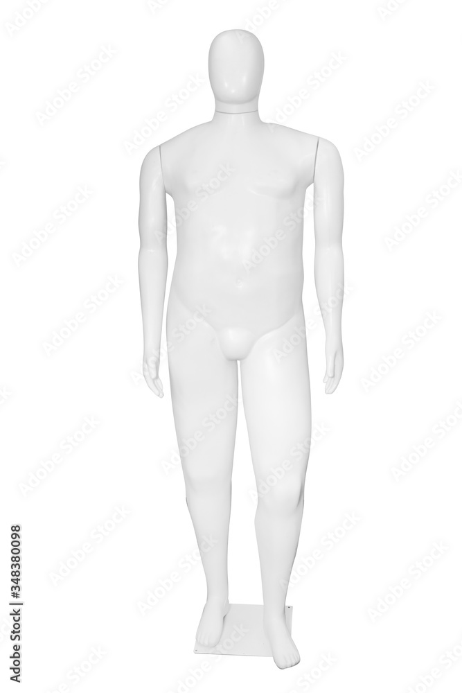 Gloss color mannequin woman isolated Gloss color mannequin woman isolated