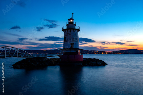The Sleepy Hollow Lighthouse by the Hudson River