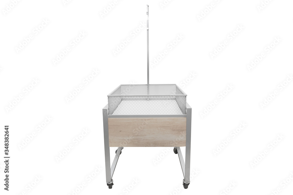 Advertising POS POI Display Rack Shelves For Supermarket Floor Showcase on the white Advertising POS POI Display Rack Shelves For Supermarket Floor Showcase on the white