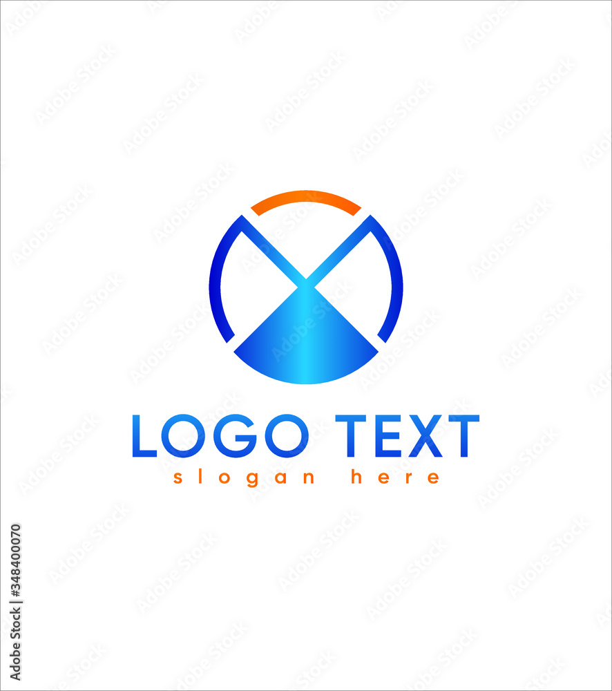 Abstract modern creative motors company logo template, vector logo for business and company identity 