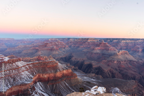 Sunrise over the Grand Canyon