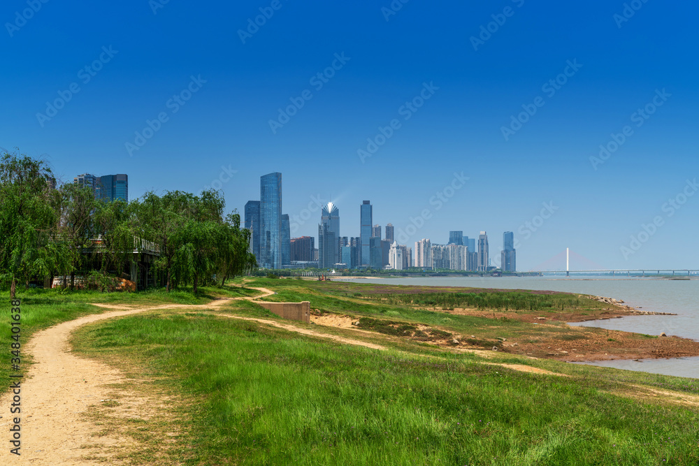 Urban Scenery of Nanchang New District,jiangxi,china Urban Scenery of Nanchang New District,jiangxi,china