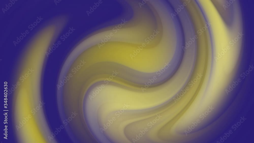 Endless loop moving gradient background in gold and dark blue colors. Wavy circular liquid motion with blended colors. Endless loop moving gradient background in gold and dark blue colors. Wavy circular liquid motion with blended colors.