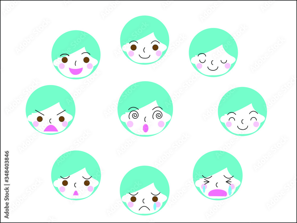 Iconic illustration of satisfaction level. Range to assess the emotions of your content. Iconic illustration of satisfaction level. Range to assess the emotions of your content.
