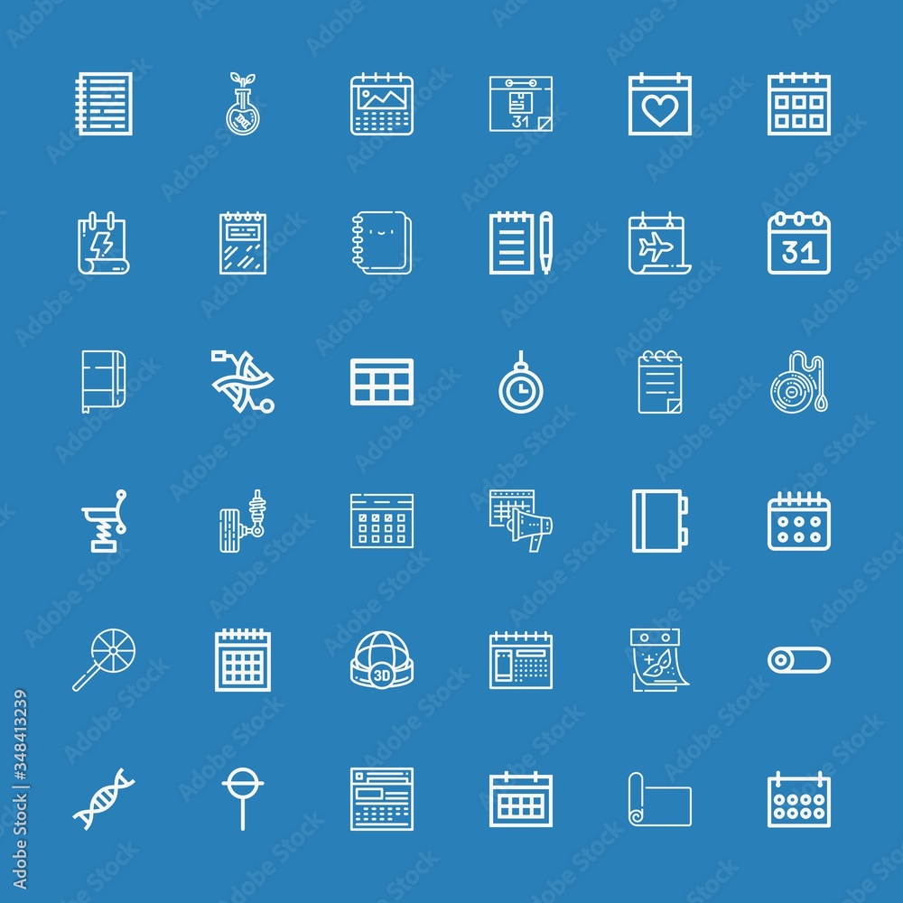 Editable 36 spiral icons for web and mobile Editable 36 spiral icons for web and mobile