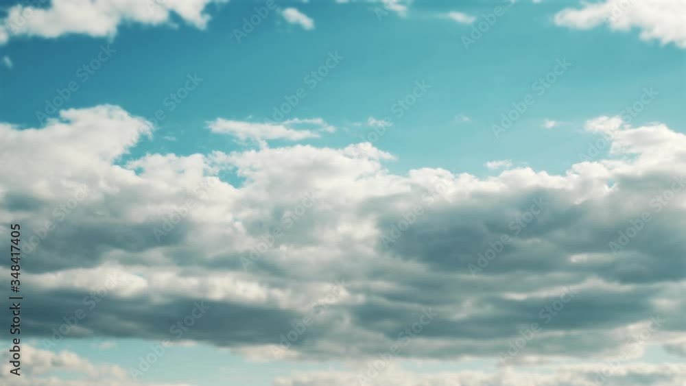 Timelapse clouds on beautiful blue sky. Sky with clouds weather nature background. Blue sky with clouds and sun 4k Timelapse clouds on beautiful blue sky. Sky with clouds weather nature background. Blue sky with clouds and sun 4k