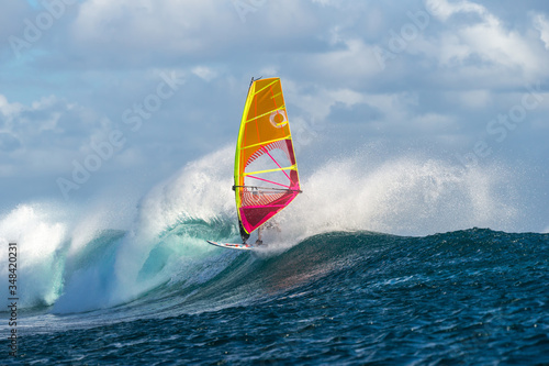 Windsurfing in Mauritius photo