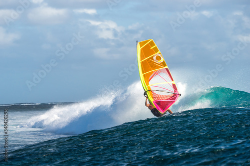 Windsurfing in Mauritius
