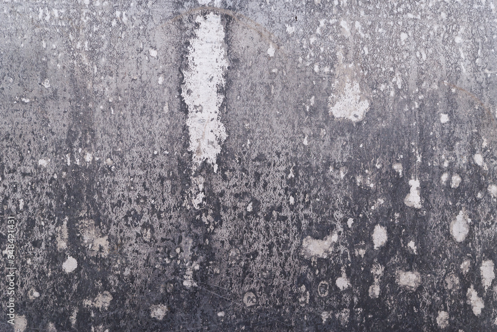 background of an old gray metal wall with signs of fungus and corruption. texture of old metal background of an old gray metal wall with signs of fungus and corruption. texture of old metal