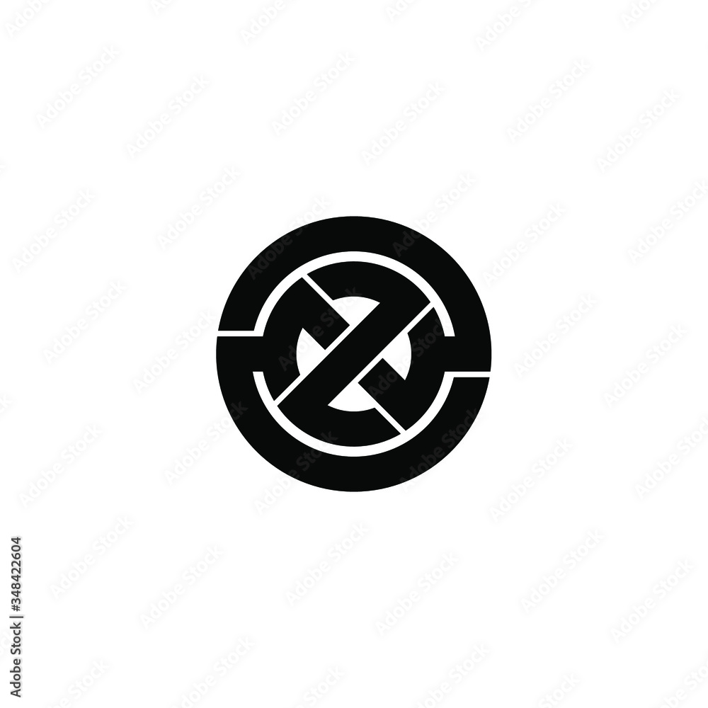 zzz letter original monogram logo design zzz letter original monogram logo design