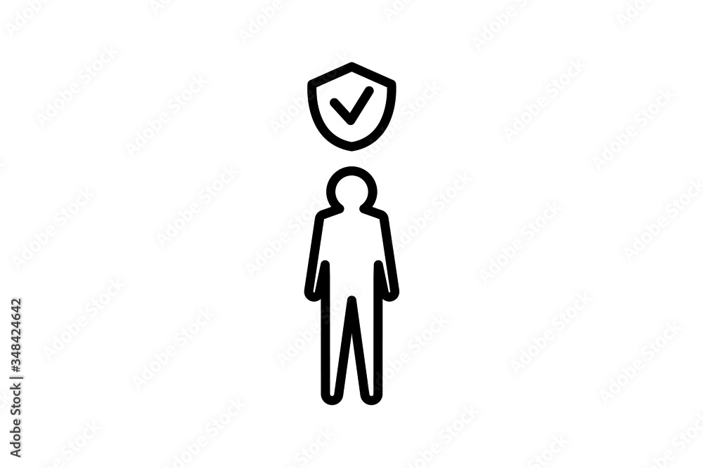 healthy person than others, icon design healthy person than others, icon design