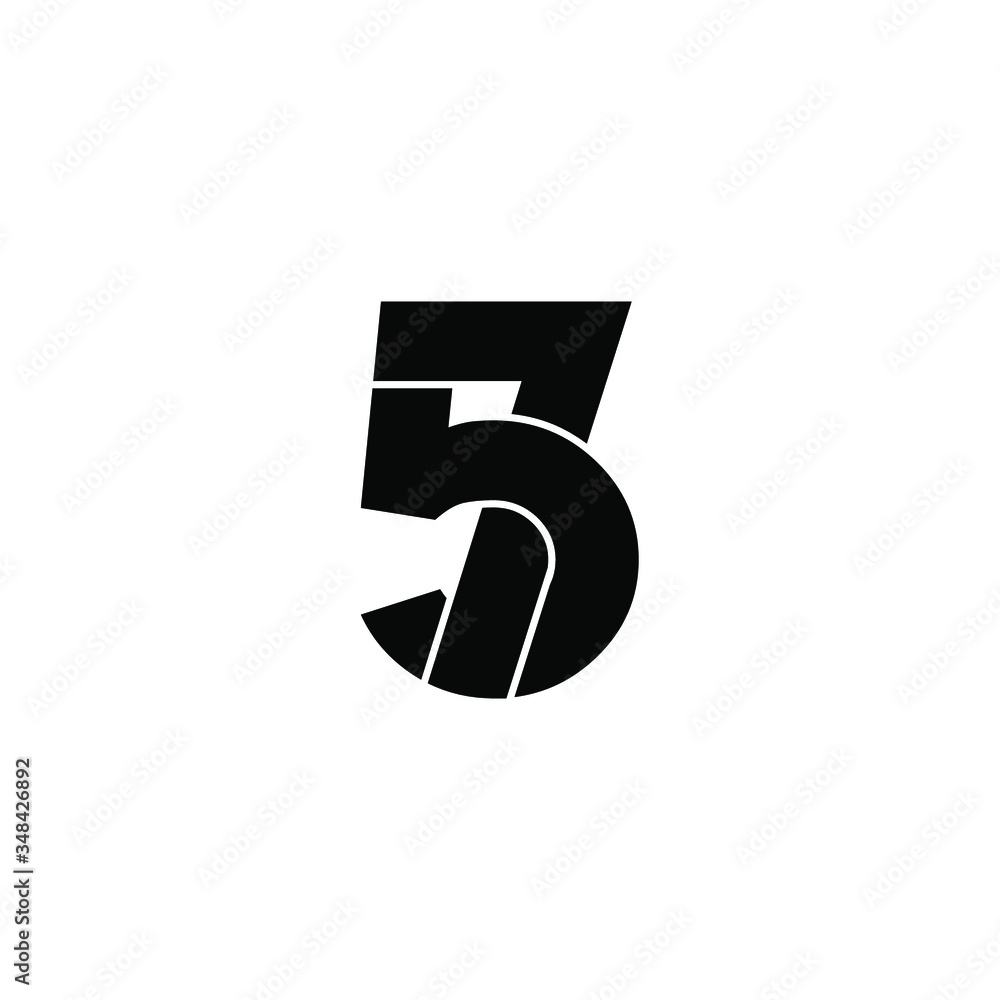 57 letter original monogram logo design 57 letter original monogram logo design
