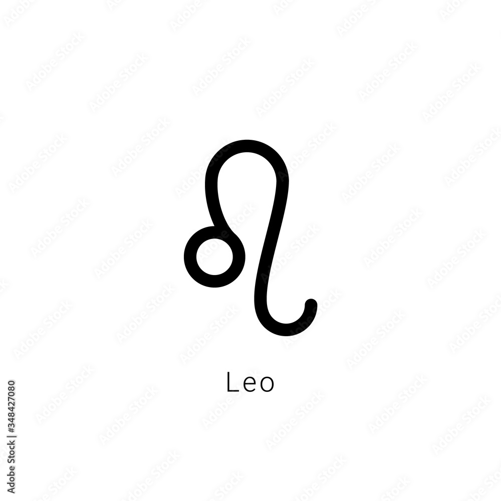Sign of the zodiac. Leo, the lion Sign of the zodiac. Leo, the lion