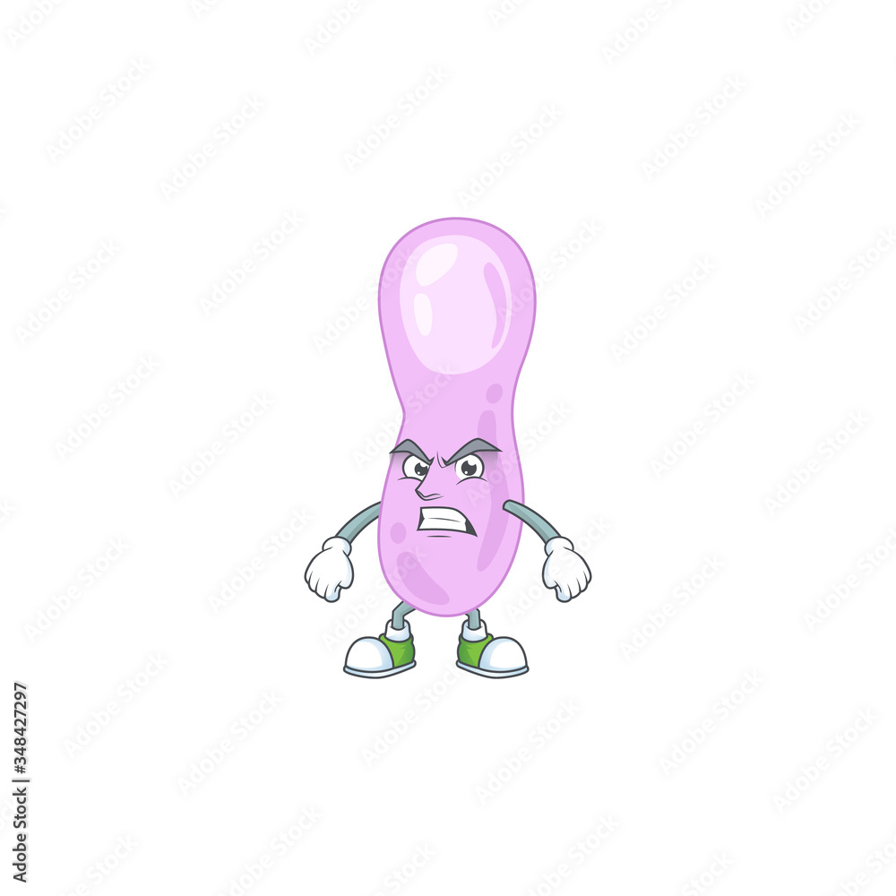 cartoon drawing of clostridium botulinum showing angry face cartoon drawing of clostridium botulinum showing angry face