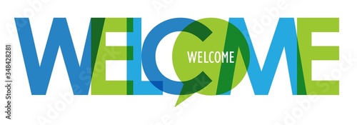 colorful gradient vector typography with BLANK symbol