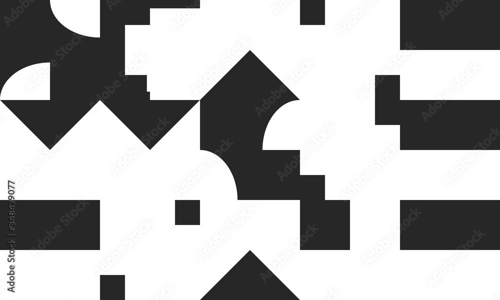 Black And White Abstract Vector Pattern Design Black And White Abstract Vector Pattern Design