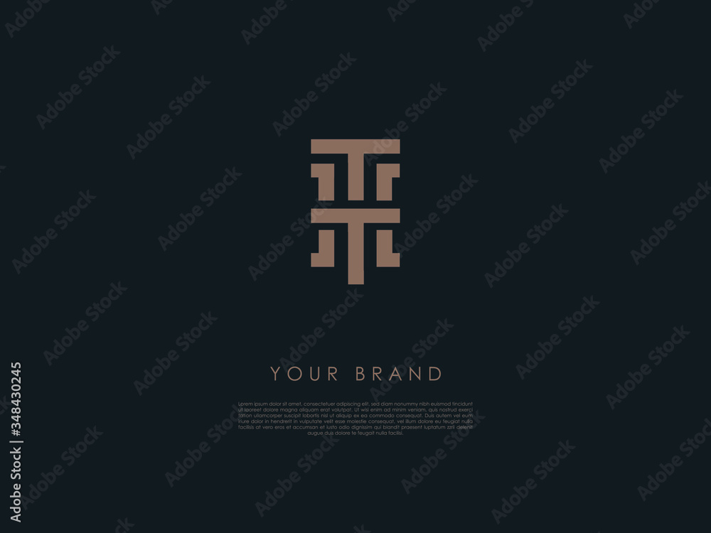 a business logo with bold lines which has letters 'h' and 't' a business logo with bold lines which has letters 'h' and 't'