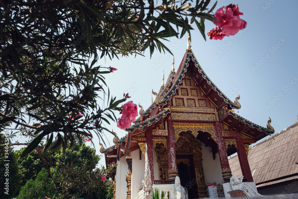 The central and ancient part of the city of Chiang Mai, Thailand. The central and ancient part of the city of Chiang Mai, Thailand.