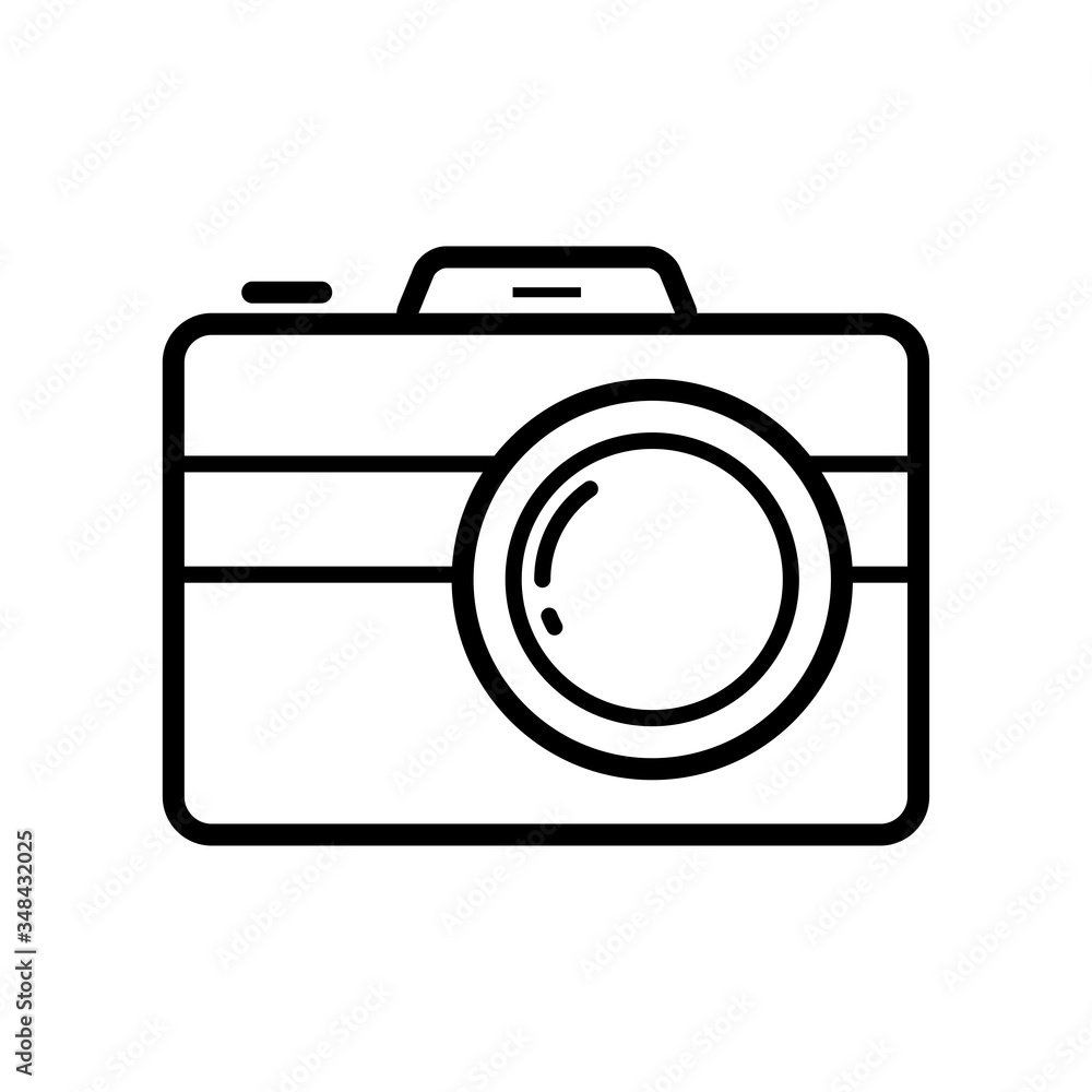 camera - photography icon vector design template camera - photography icon vector design template