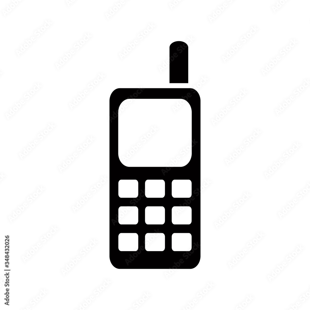 mobile phone - cellular icon vector design template mobile phone - cellular icon vector design template