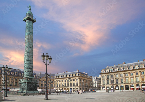 Place Vendôme à Paris photo
