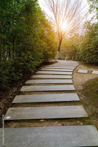 The road of City Park in China