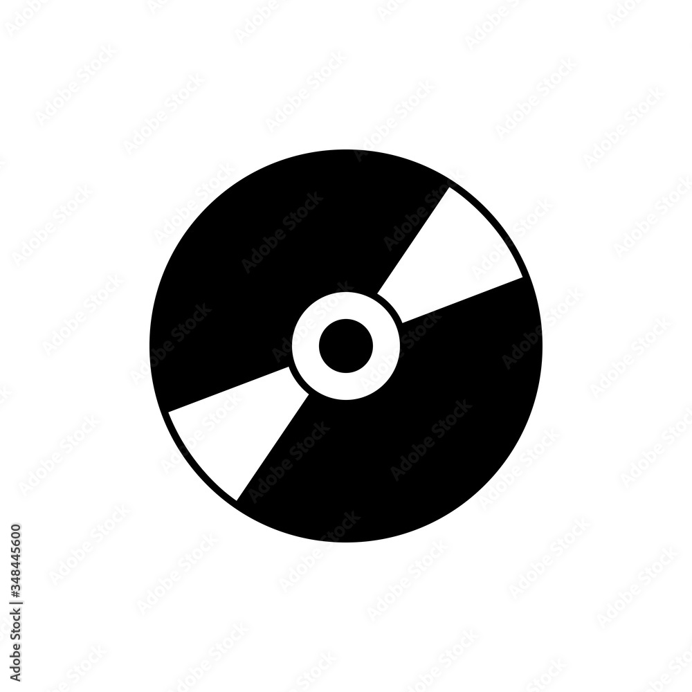 disk - compact disk icon vector design template disk - compact disk icon vector design template