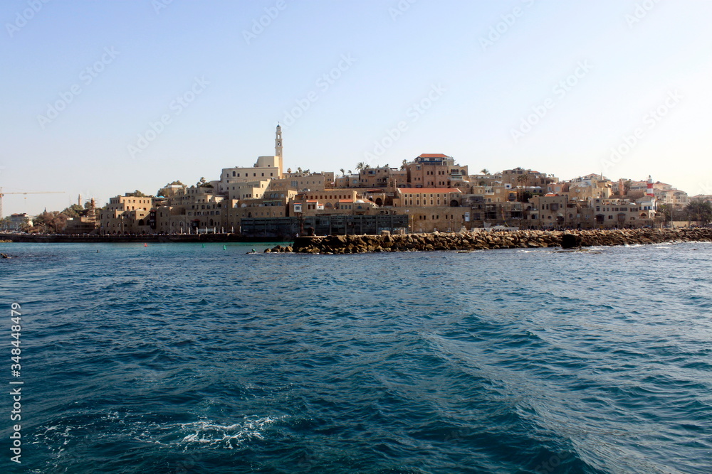 views on an ancient city from the sea views on an ancient city from the sea