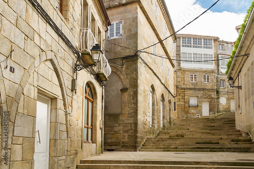 Muros town in A Coruña province, Spain