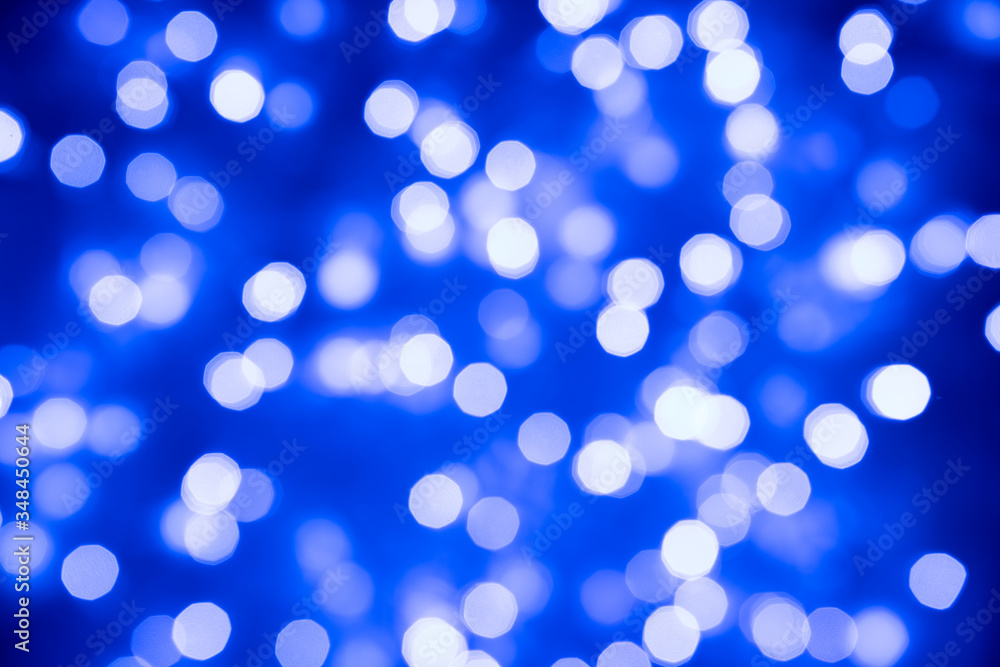 Blue bokeh abstract background Blue bokeh abstract background