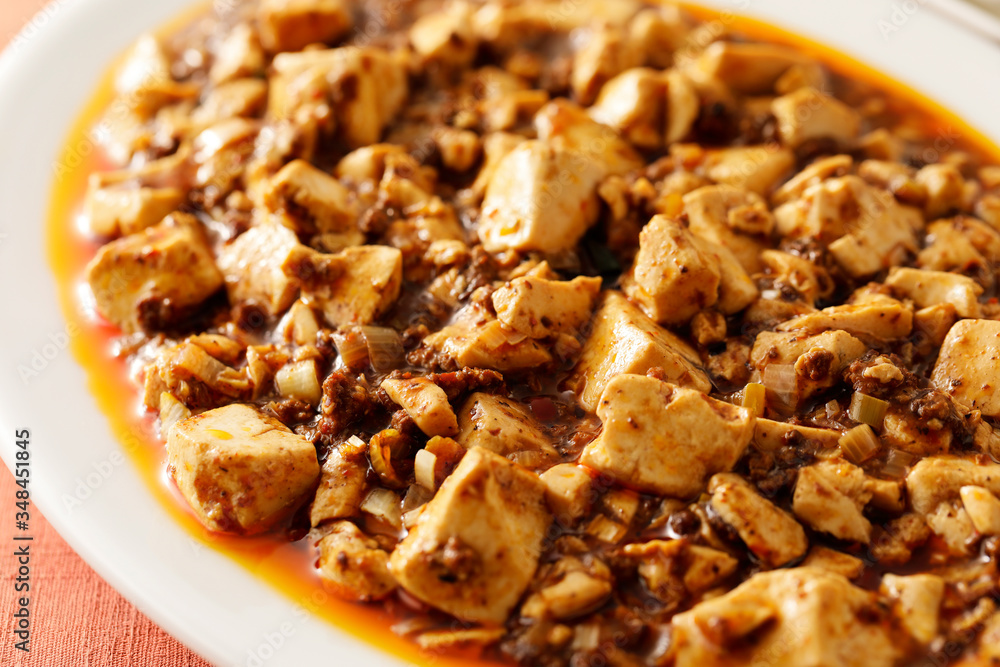 麻婆豆腐 Mapo tofu 麻婆豆腐 Mapo tofu