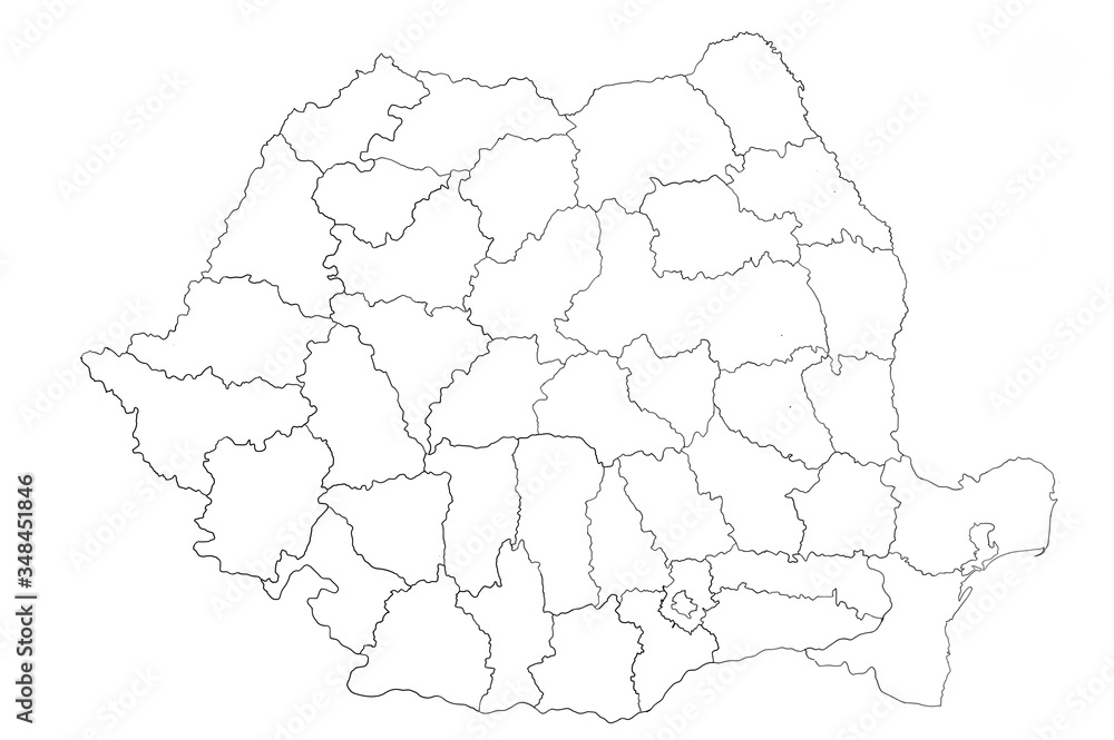 Map of Romania Map of Romania