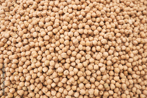 chickpeas seed or garbanzo beans background texture photo